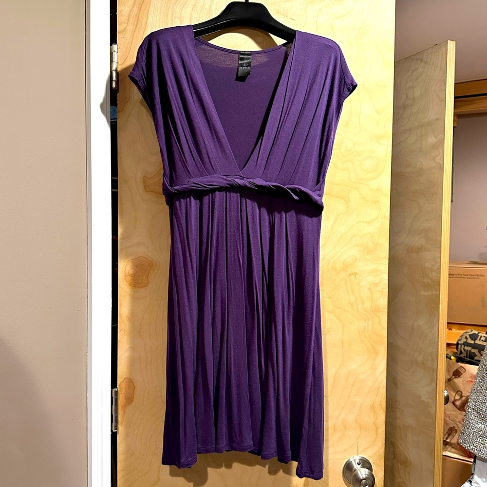 Purple dress medium